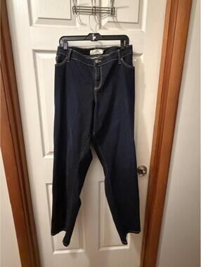 Torrid Boyfriend Jeans Size 26 Dark Wash Relaxed Denim